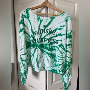 St Patrick’s Day cropped Sweatshirt